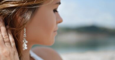 earrings, ring, fashion